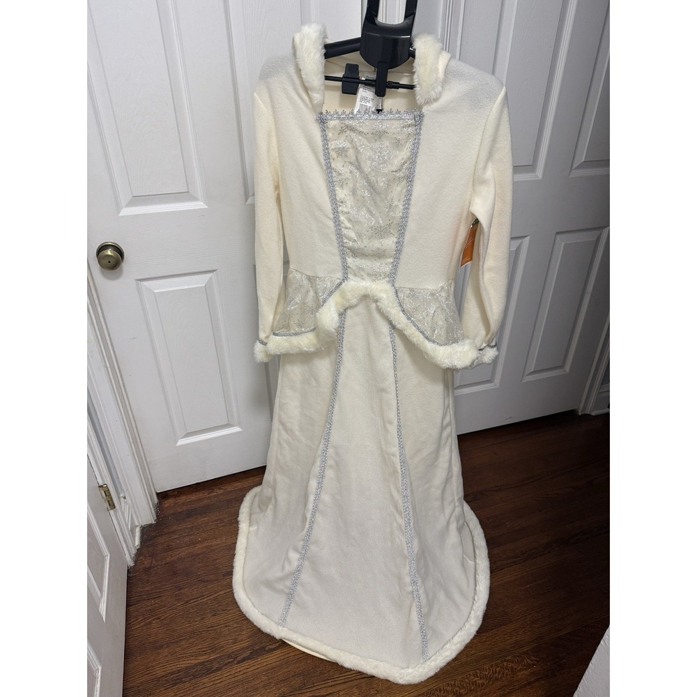 Snow Queen Halloween Costume Size Medium (8-10)
